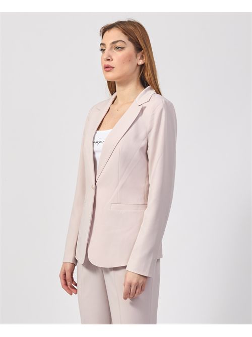 Yes Zee women's single-breasted jacket in technical fabric YES ZEE | G431-KE000442